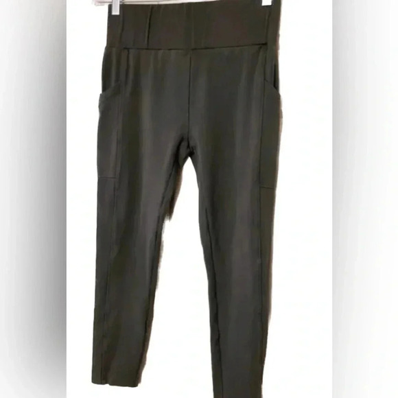 Lou & Gray Gray side pocket ponte leggings small - Picture 2 of 6